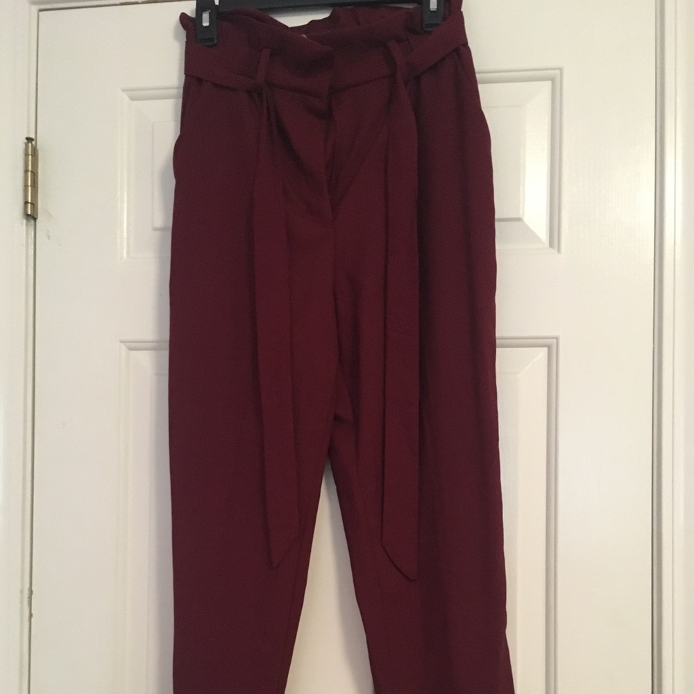 Rarely worn, H&M Paperbag pants